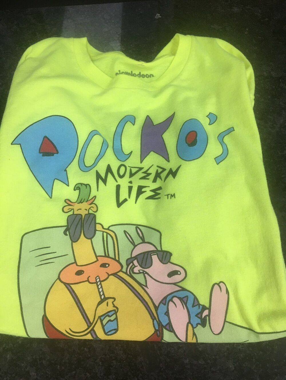Nickelodeon Rockos Modern Life Tee L